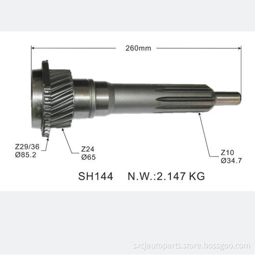 Auto parts input transmission gear Shaft main drive for 33411-2780